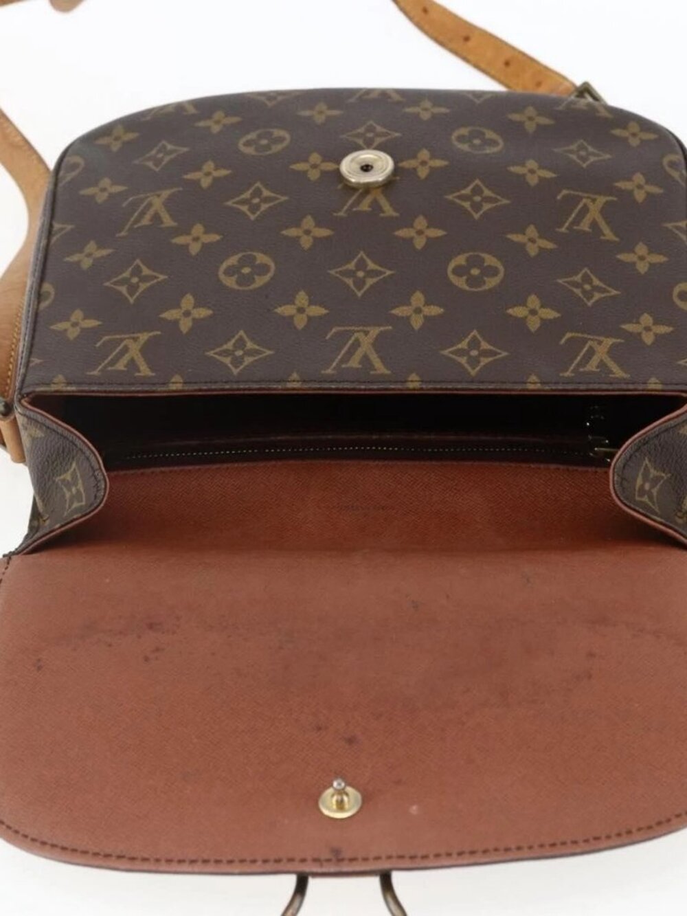 LOUIS VUITTON Monogram Saint Cloud GM Shoulder Bag M51242 LV Auth ep13188 - Picture 10 of 16